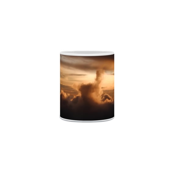 Caneca: Céu Dourado