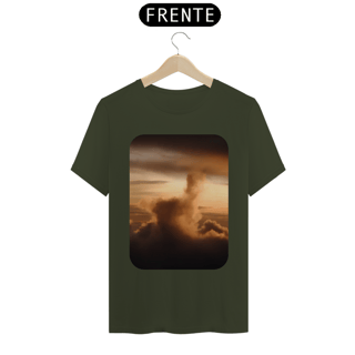 Nome do produto Camisa Unissex Premium: Céu Dourado