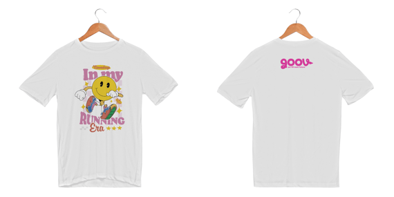 Camiseta masculina IN MY RUNNING ERA // Malha DRY FIT 