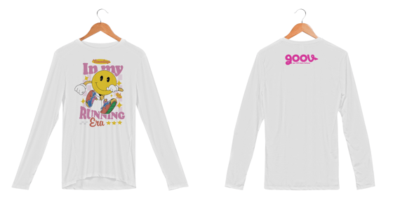Camisa manga longa IN MY RUNNING ERA // Malha DRY FIT