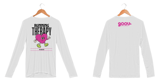 Camisa manga longa RUNNING THERAPY // Malha DRY FIT