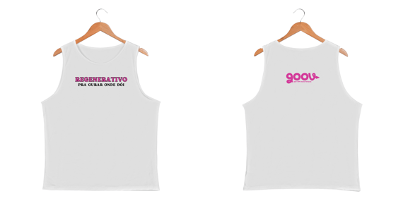 Regata masculina REGENERATIVO // Malha DRY FIT 