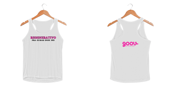 Regata feminina REGENERATIVO // Malha DRY FIT 