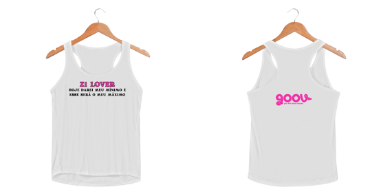 Regata feminina Z1 LOVER // Malha DRY FIT 