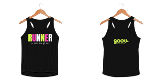 Regata feminina RUNNER - A New Era Of Me. // Malha DRY FIT
