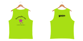 Regata masculina RUNNING LIKE A STAR // Malha DRY FIT 