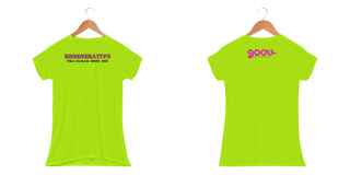 Nome do produto Camiseta feminina REGENERATIVO // Malha DRY FIT 
