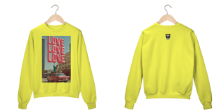 Nome do produto moletom love love love