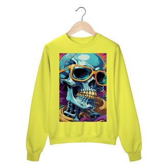 Nome do produto moletom skull print full