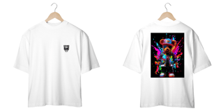 Nome do produto oversized color print full