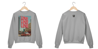 Nome do produto moletom love love love