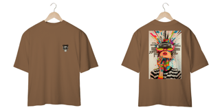 Nome do produto oversized color print