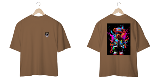 Nome do produto oversized color print full