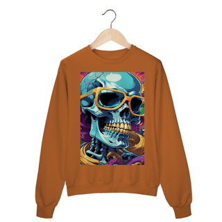 Nome do produto moletom skull print full