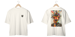 Nome do produto oversized color print