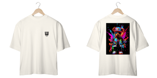 Nome do produto oversized color print full