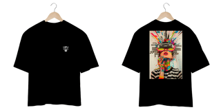 Nome do produto oversized color print