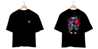 Nome do produto oversized color print full