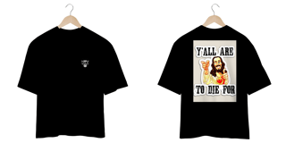 Nome do produto oversized Y,ALL ARE TO DIE FOR