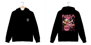 Nome do produto moletom canguru nasa