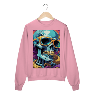 Nome do produto moletom skull print full