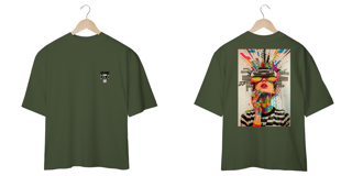 Nome do produto oversized color print