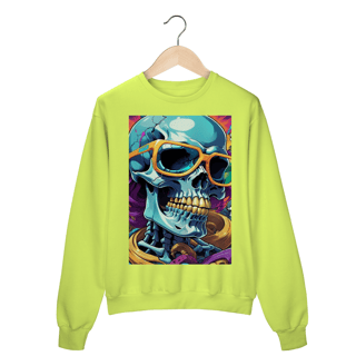 Nome do produto moletom skull print full