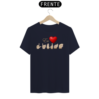 Nome do produto Camiseta Prime Masculina Libras Coração