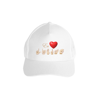 Nome do produto Boné Americano Com Tela Libras Coração