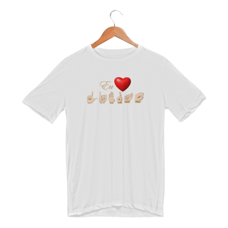 Nome do produto Camiseta Sport Masculina Libras Coração