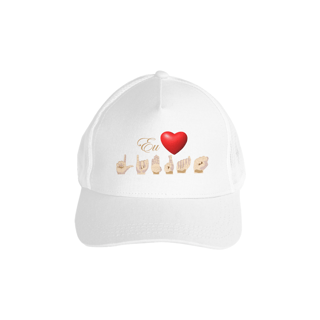 Nome do produto Boné Prime Com Tela Libras Coração