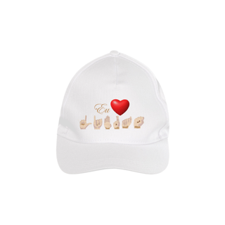 Nome do produto Boné Prime Confort Libras Coração