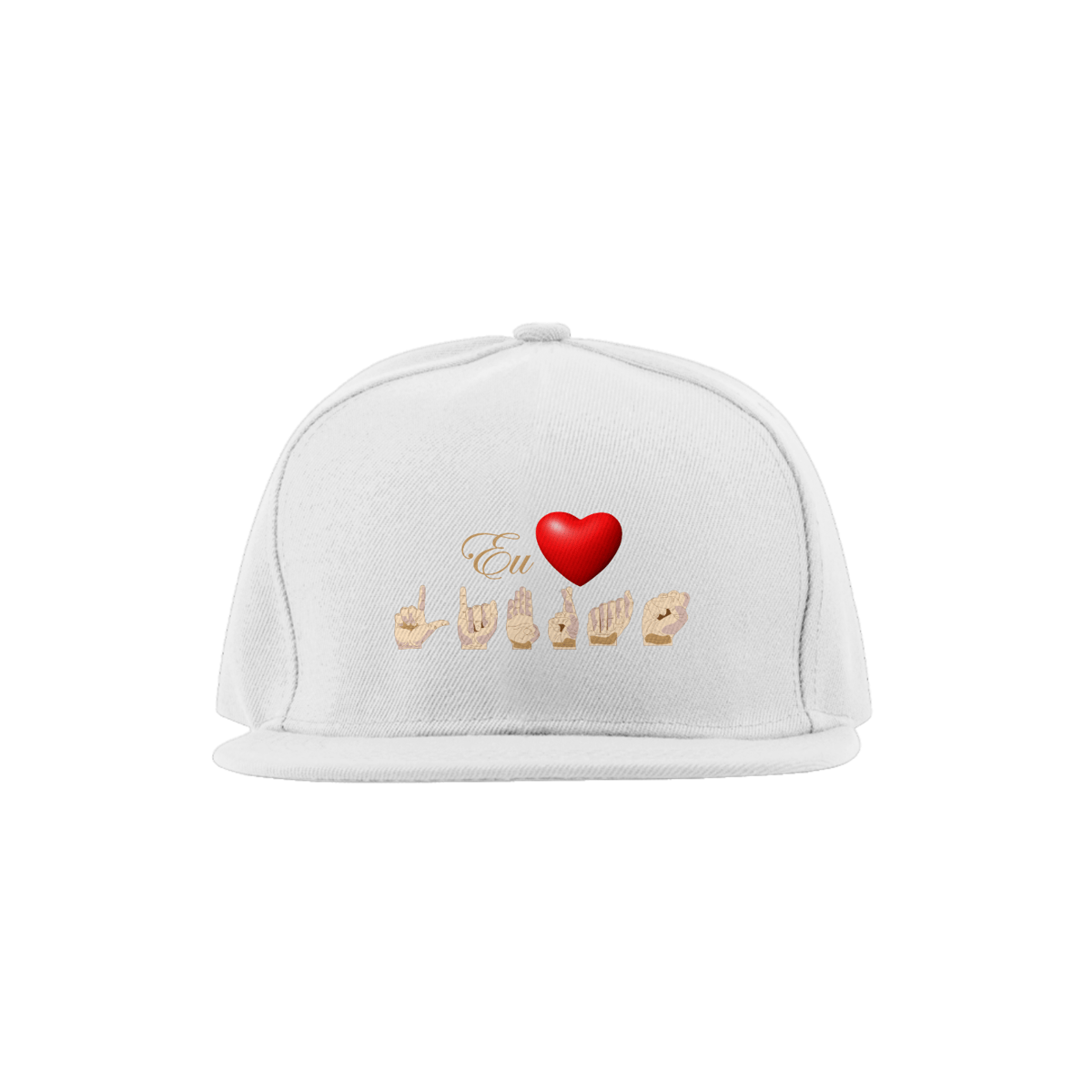 Nome do produto: Boné Quality Libras Coração