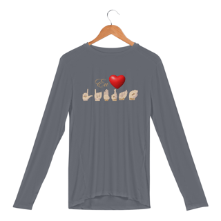 Nome do produto Camisa Manga Longa Unissex Libras Coração