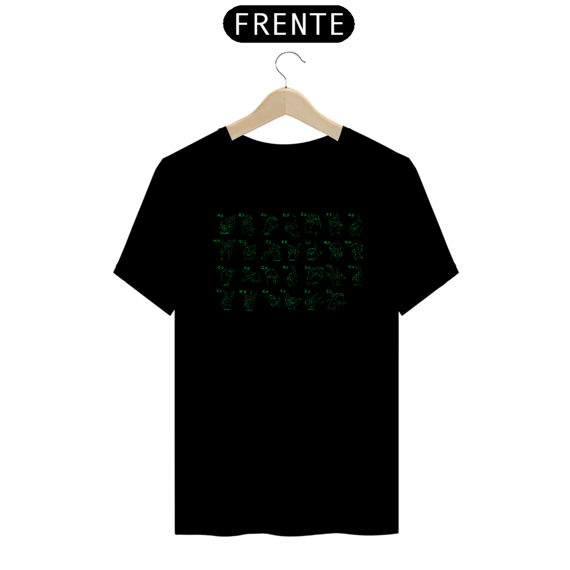 Camiseta Prime Masculina Libras Alfabeto2