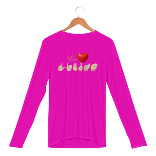 Nome do produto Camisa Manga Longa Unissex Libras Coração