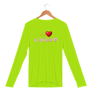 Nome do produto Camisa Manga Longa Unissex Libras Coração