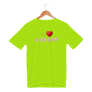 Nome do produto Camiseta Sport Masculina Libras Coração