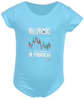 Nome do produto Body baby Millionaire In Progress (letra branca)
