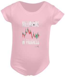 Nome do produto Body baby Millionaire In Progress (letra branca)