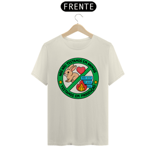 Nome do produto Camiseta - Testamos em produção