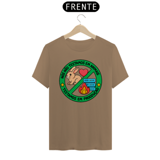 Nome do produto Camiseta - Testamos em produção