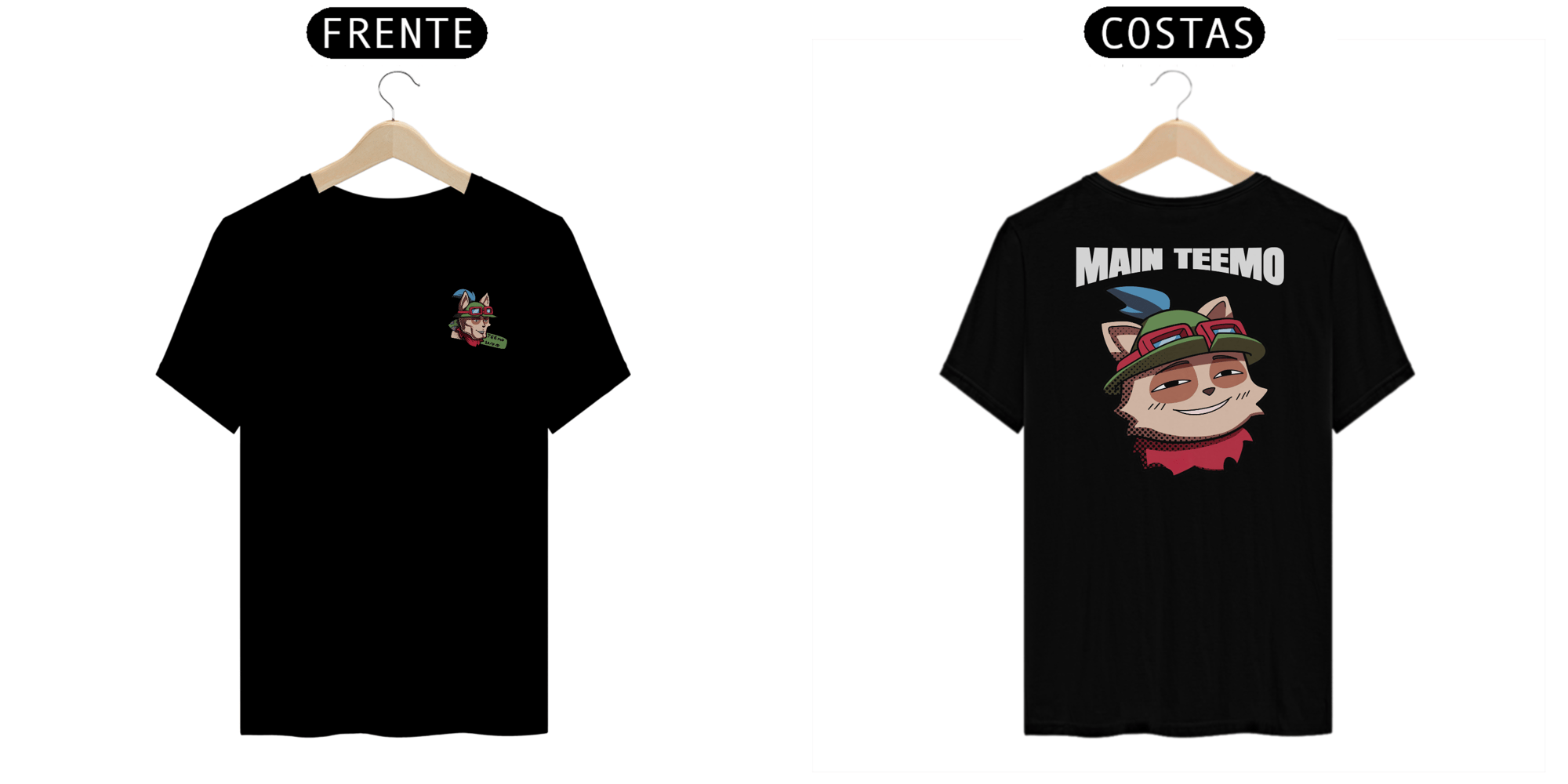 Camiseta - Meme | Main Teemo