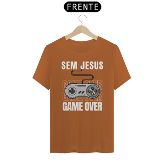 Nome do produto T-Shirt Prime Sem Jesus é Game Over