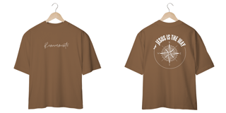 Nome do produto Oversized Jesus é o caminho