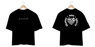 Nome do produto Oversized God Loves You