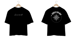 Nome do produto Oversized Jesus é o caminho