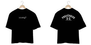 Nome do produto Oversized Provérbios 3:5