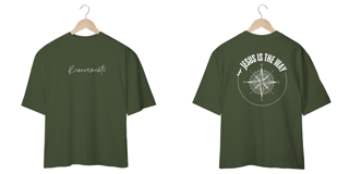 Nome do produto Oversized Jesus é o caminho