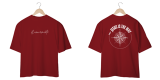 Nome do produto Oversized Jesus é o caminho